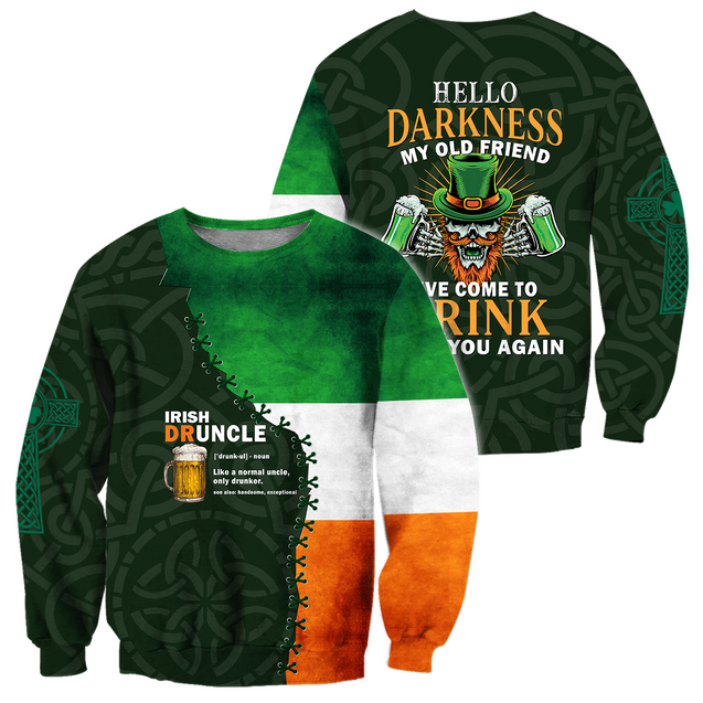 Irish Saint Patrick Day 3D All Over Printed Unisex Shirt