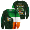 Irish Saint Patrick Day 3D All Over Printed Unisex Shirt