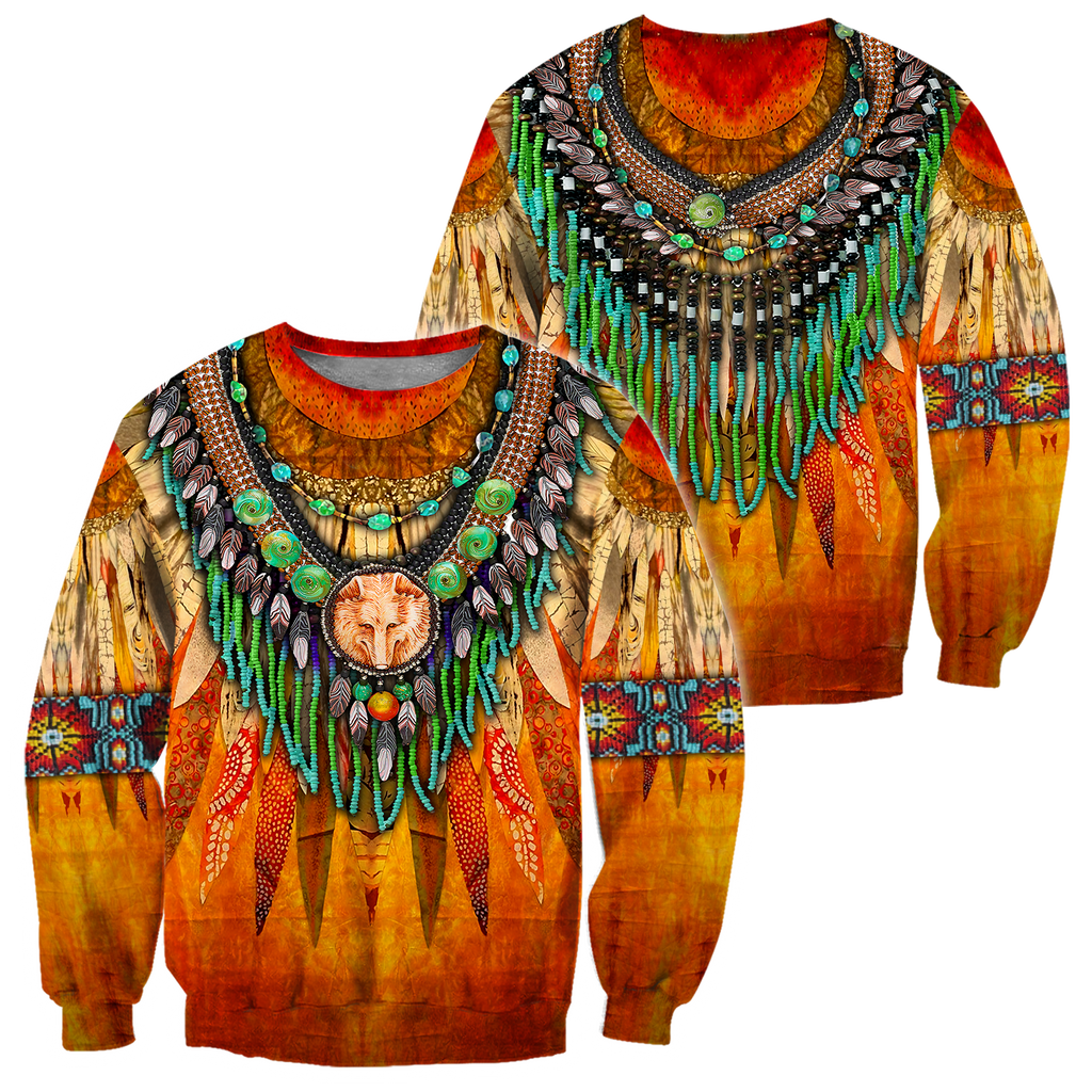 Native American 3D All Over Printed Shirts for Women