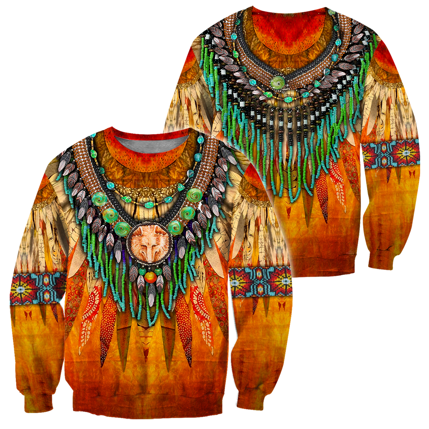 Native American 3D All Over Printed Shirts for Women
