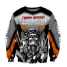 Customize Name Motorcycle Racing 3D All Over Printed Unisex Shirts Skull Rider