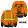 Personalized Ironworker Safety I'm Not Yelling 3D All Over Printed Unisex Shirts TN