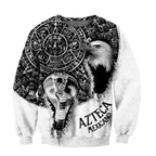 Azteca Mexicano 3D All Over Printed Unisex Hoodie