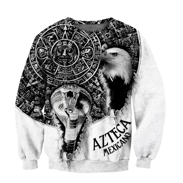 Azteca Mexicano 3D All Over Printed Unisex Hoodie