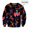 Personalized Name Rodeo 3D All Over Printed Unisex Shirts Galaxy Pattern