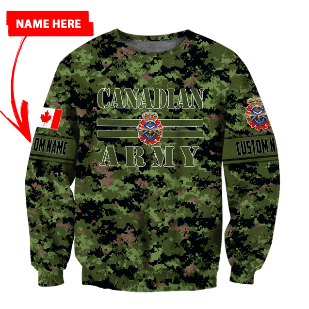 Personalized Name XT Canadian Veteran - Jesus 3D All Over Printed Shirts PD08032102