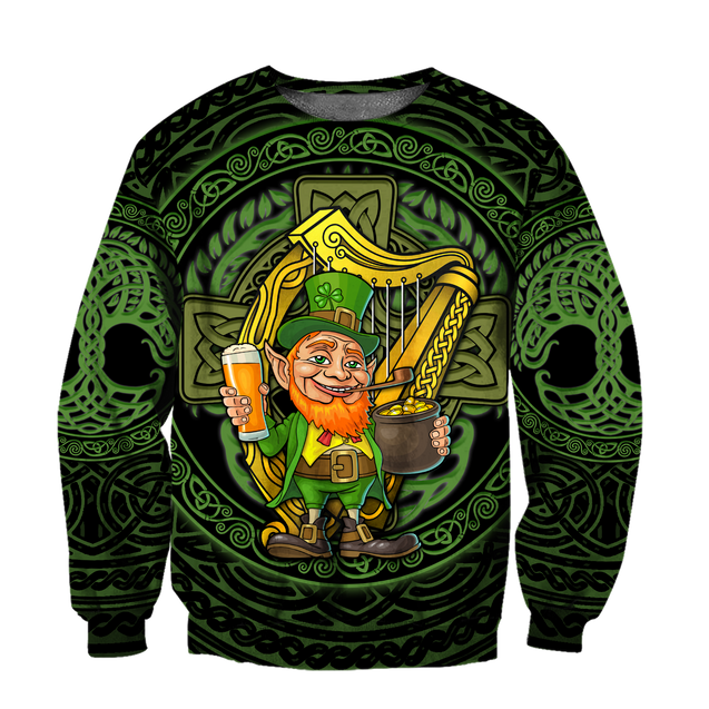 Premium Unisex Hoodie Irish St.Patrick Let Drink ML