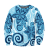 Amazing Polynesian Frangipani Personalized Unisex Deluxe Hoodie ML