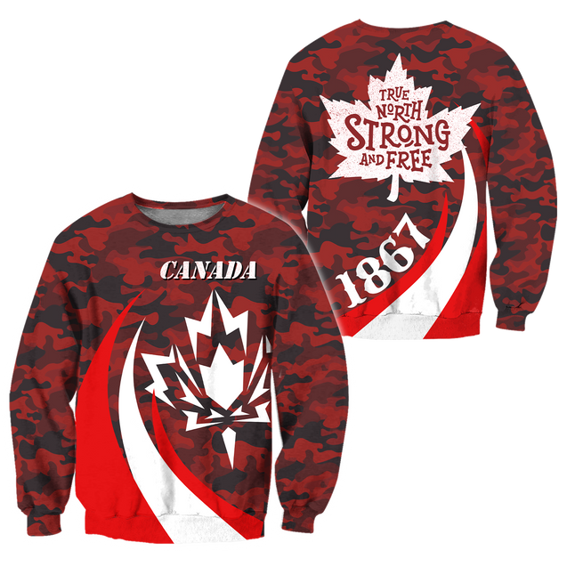 Canada Day 3D Printed Clothes SN27032102 XT