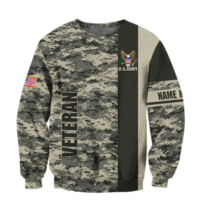 Personalized name German Army Hoodie 3D All Over Printed Unisex Shirts TNA19052102