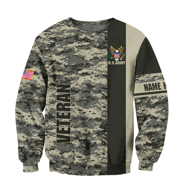 Personalized name German Army Hoodie 3D All Over Printed Unisex Shirts TNA19052102