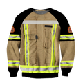 Customize QR Code Firefighter Hoodie For Men And Women MH17022101