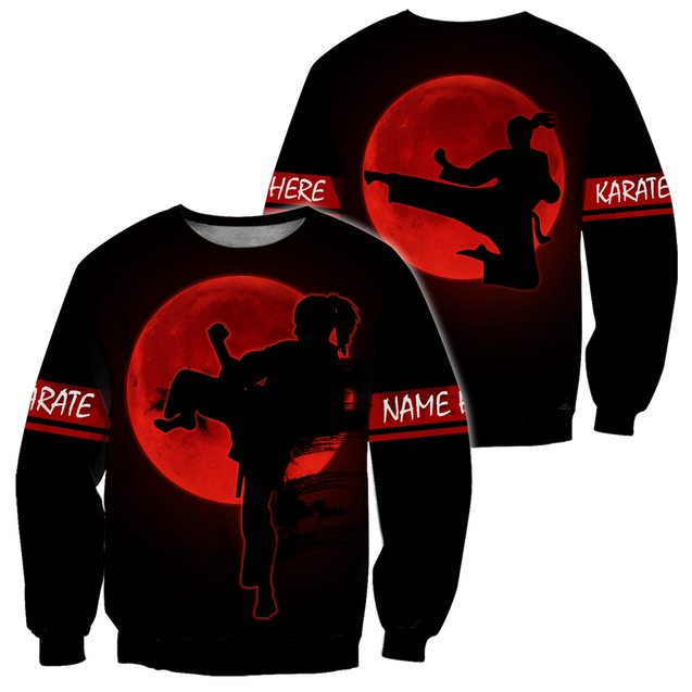 Customize Name Karateka Women Karate Hoodie For Men And Women TNA11032102