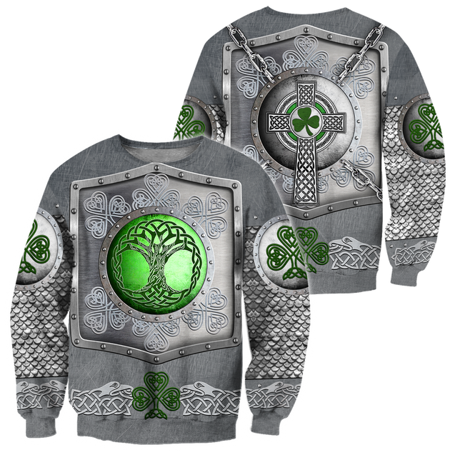 Amor Irish Saint Patrick Day 3D All Over Printed Unisex Shirt