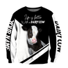 Love Dairy Cow - Happy Farm 3D Hoodie Shirt For Men And Women LAM