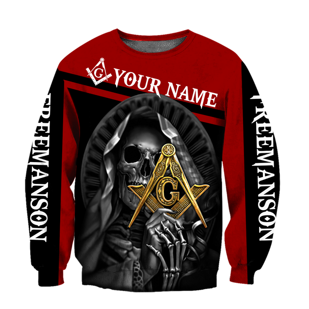 3D All Over Printed Unisex Shirts Masonic Personalized Name XT SN08032102.S1