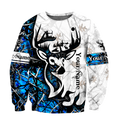 Deer Custom Name 3D Hoodie Shirt For Men And Women LAM