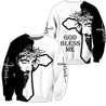 Premium Unisex Hoodie Easter Day Christian Jesus No5 ML God Bless Me