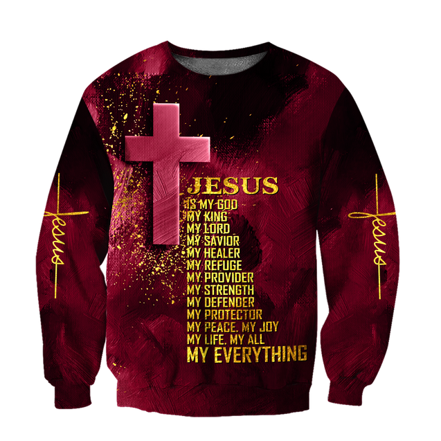 Premium Unisex Hoodie Easter Day Christian Jesus Is My Everything No53 ML