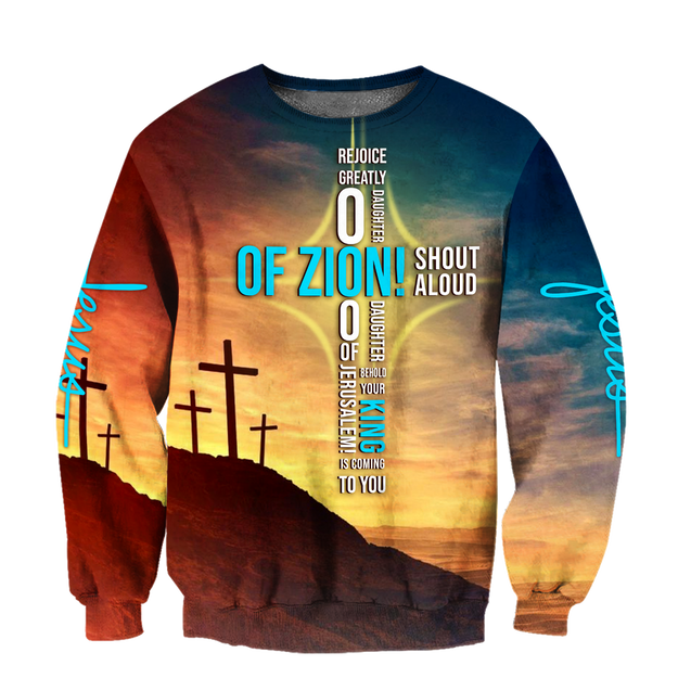 Premium Unisex Hoodie 3D All Over Printed Easter Day Christian Jesus No47 ML