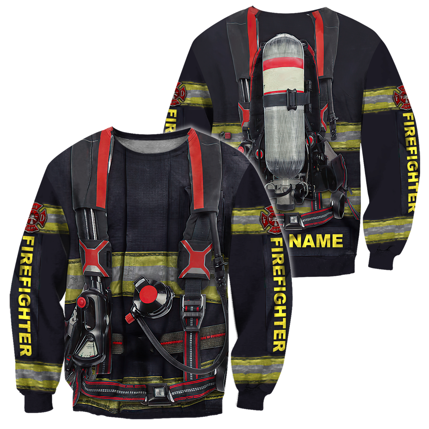 Customize Name Firefighter Hoodie For Men And Women TNA06052106