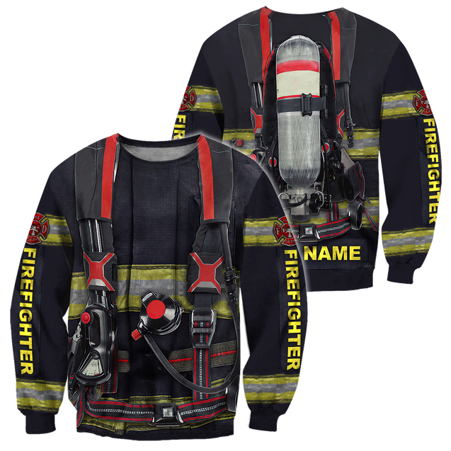 Customize Name Firefighter Hoodie For Men And Women TNA06052106