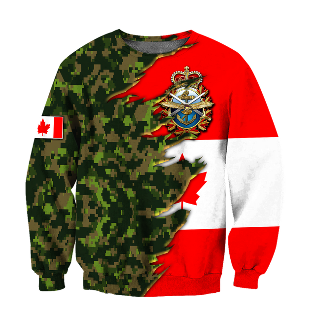 Canadian Veteran 3D All Over Printed Shirts MH08032106