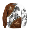 Personalized Name Bull Riding 3D All Over Printed Unisex Shirts Team Roping Zipper