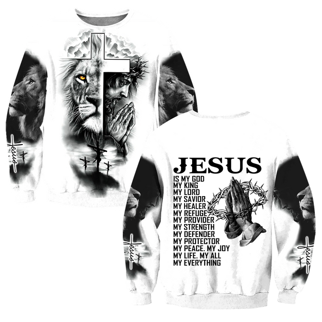 Jesus Is My God 3D All Over Printed Shirts