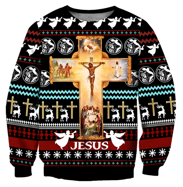 Premium Christian Jesus Catholic 3D Printed Unisex Shirts