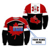 Personalized Name Canadian EMS 3D All Over Printed Unisex Shirts