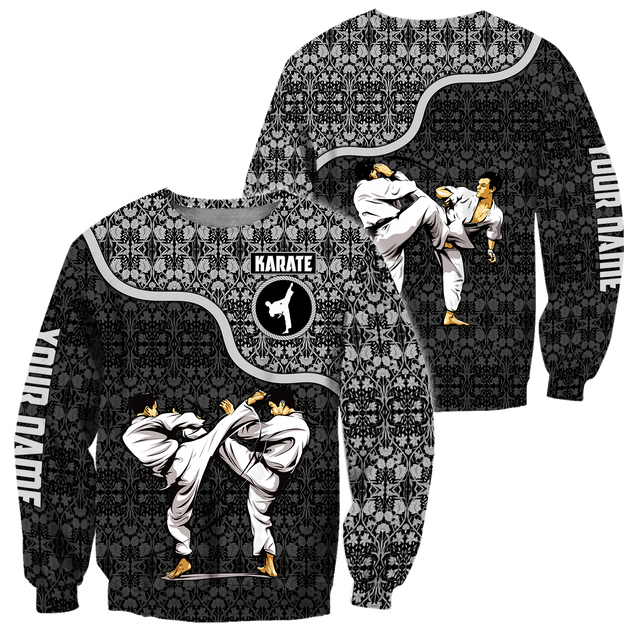 Customize Name Karate Art Hoodie For Men And Women TNA18032106