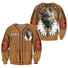 Custom Name Native American3D All Over Printed Unisex Shirts