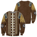 Native Cowboy Jacket No20 Cosplay 3D Over Printed Unisex Deluxe Hoodie ML