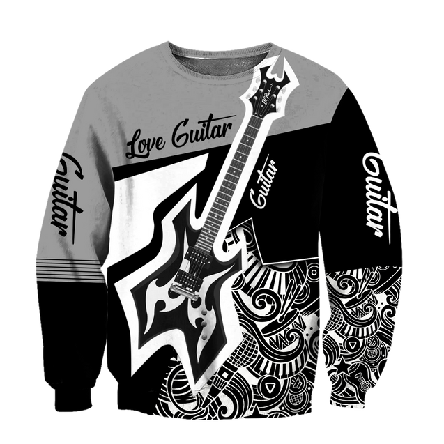 Love Guitar All Over Printed Unisex Shirts