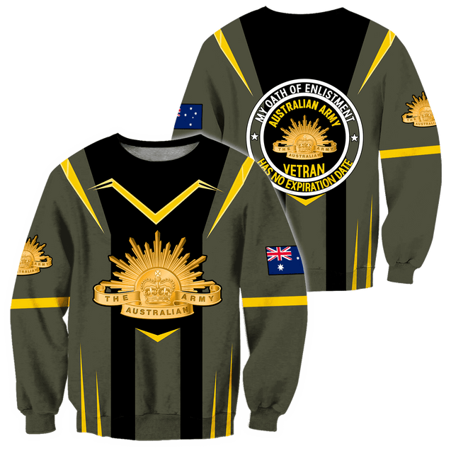 My Oath Of Enlistment Australian Army 3D Printed Unisex Shirts TN