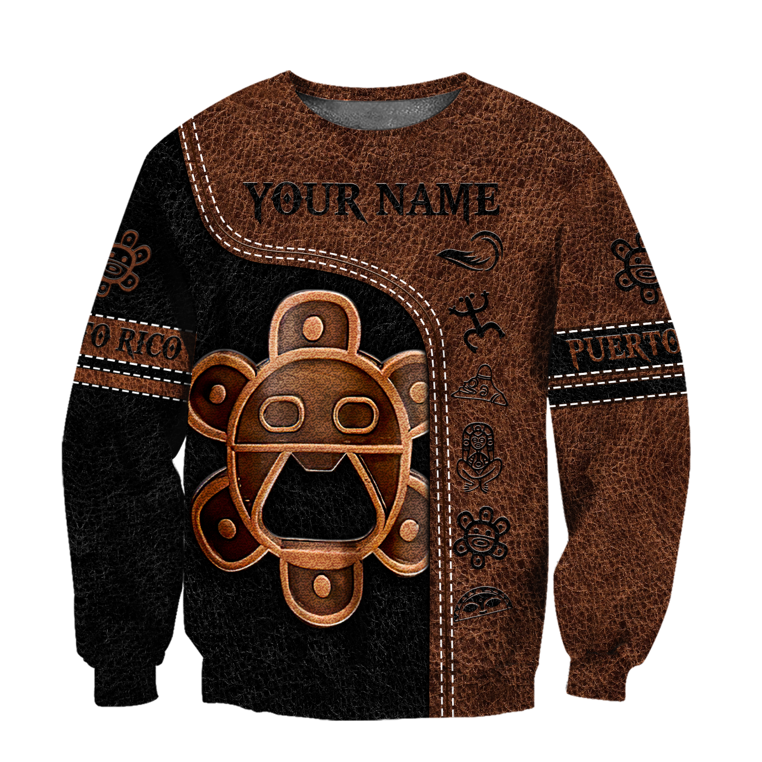 Customize Name Puerto Rico Hoodie For Men And Women