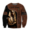 Custom name Pharaoh The God Ancient Egypt 3D design print shirts