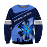 Premium Customized Name 3D All Over Printed Unisex Shirts For EMS Worker