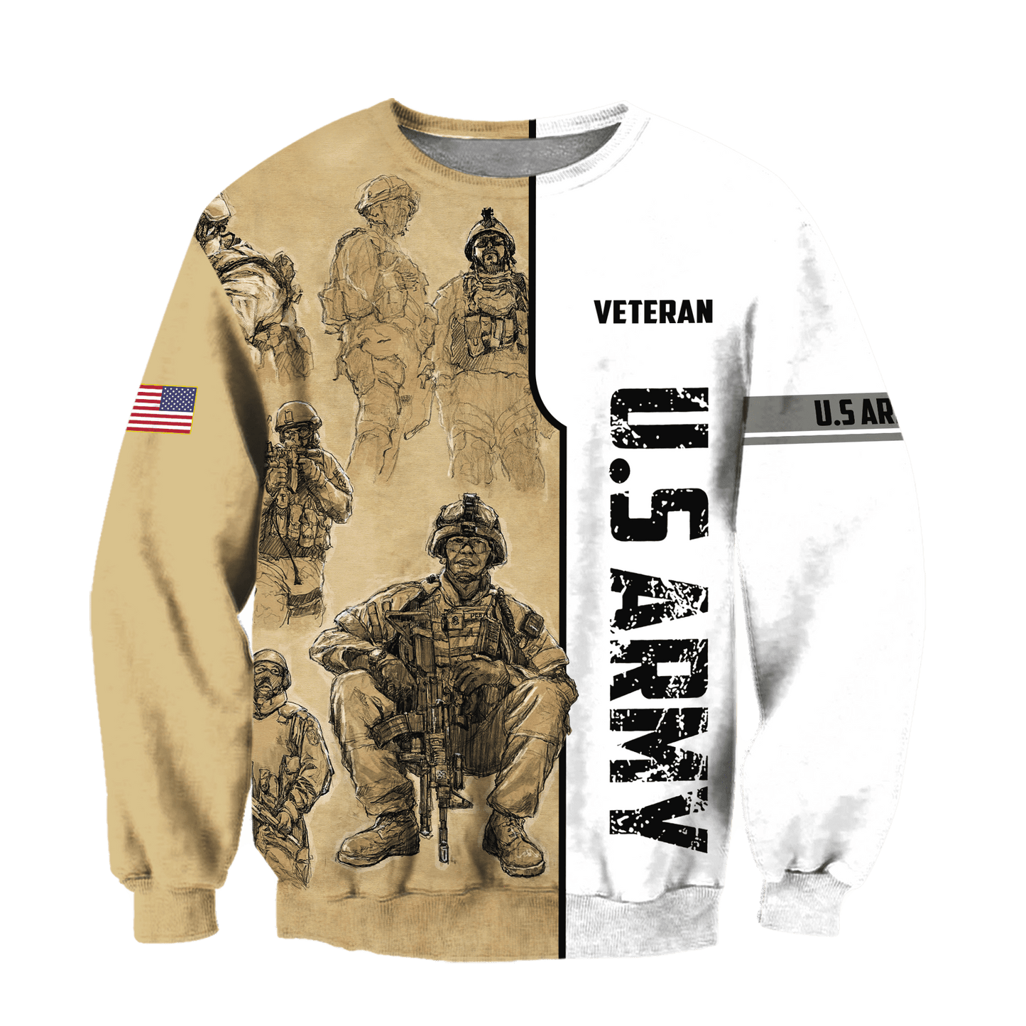 US Veteran 3D All Over Printed Unisex Hoodie Pi20052106