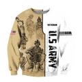 US Veteran 3D All Over Printed Unisex Hoodie Pi20052106