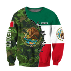Personalized Mexican Hoodie 3D All Over Printed  Unisex Hoodie