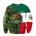 Personalized Mexican Hoodie 3D All Over Printed  Unisex Hoodie