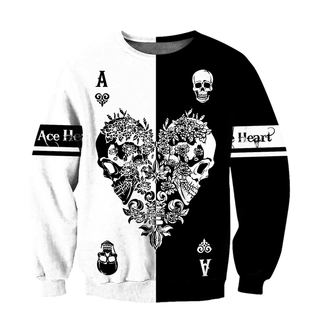 Ace Heart 3D All Over Printed Unisex Shirts