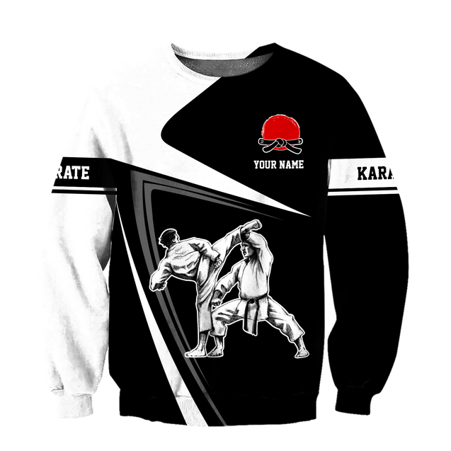 Customize Name Karate Hoodie For Men And Women MH08032104