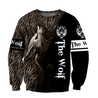 Premium Unisex Hoodie Fenrir Viking Wolf ML