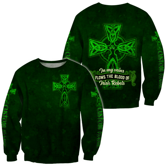 Premium Unisex Hoodie Personalized Irish St.Patrick Day ML