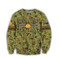 Australian Veteran 3D Printed Unisex Shirts TN