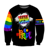 Customize Name LGBT Pride Hoodie For Men And Women SN07052101