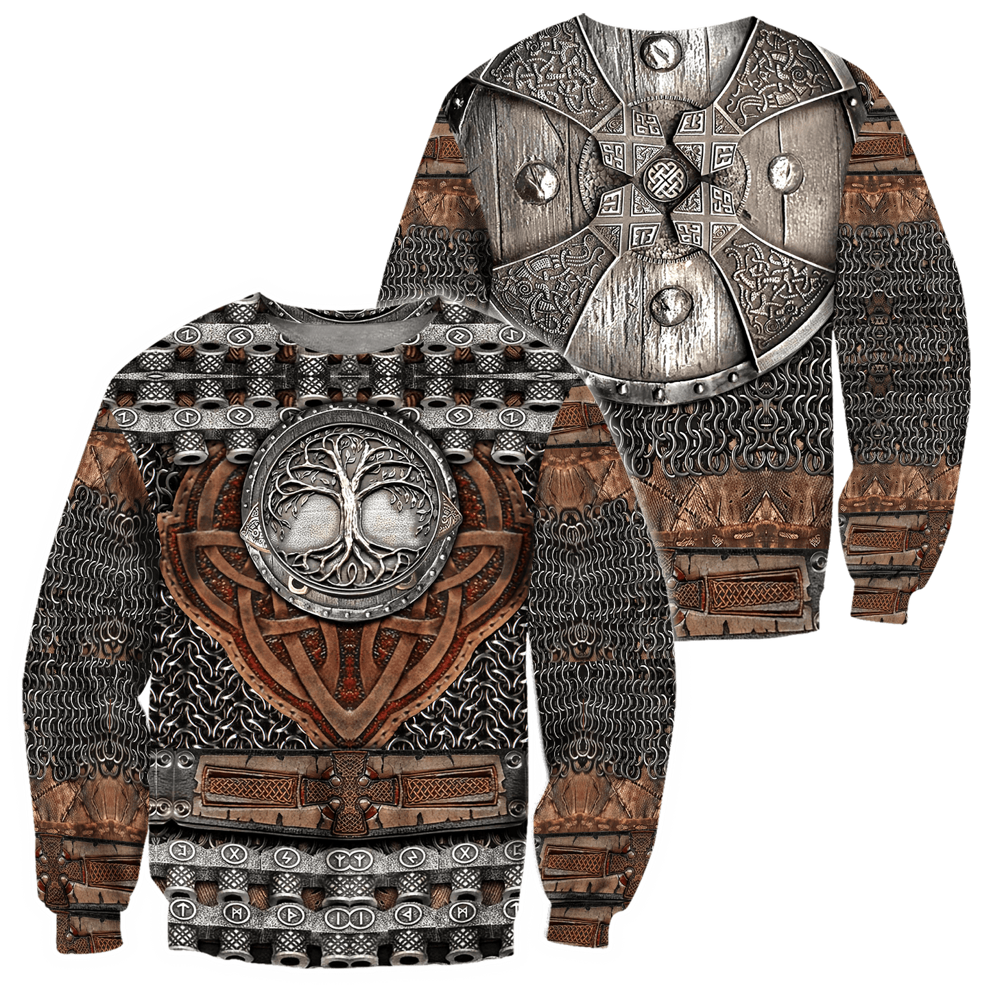 Viking Armor 3D All Over Printed Unisex Shirts
